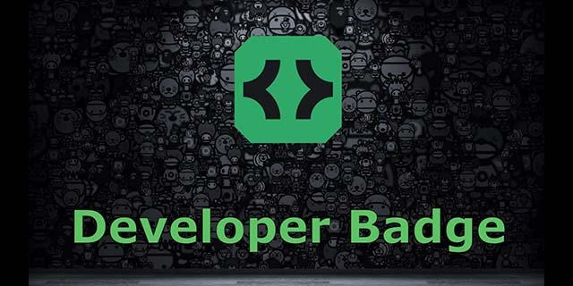 Badge Active Developer